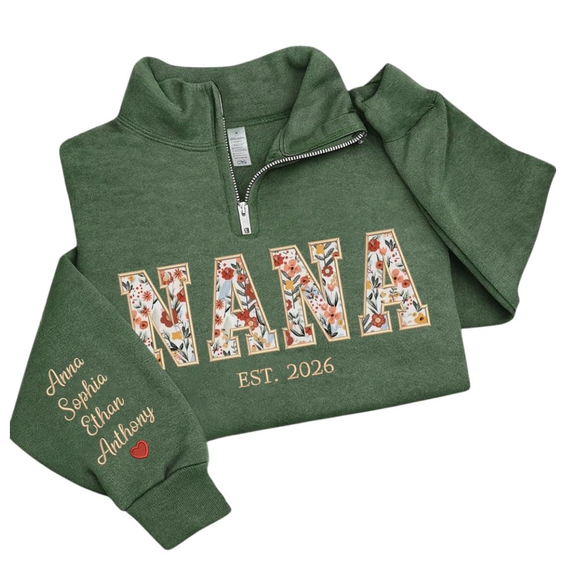 Chillever Personalized Mama Sweatshirt For Women, Custom mom Gifts from Grandkids, Mom Sweater, Mother's Day Apparel